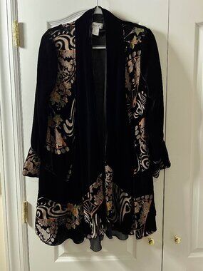Ania A Devore Jacket M